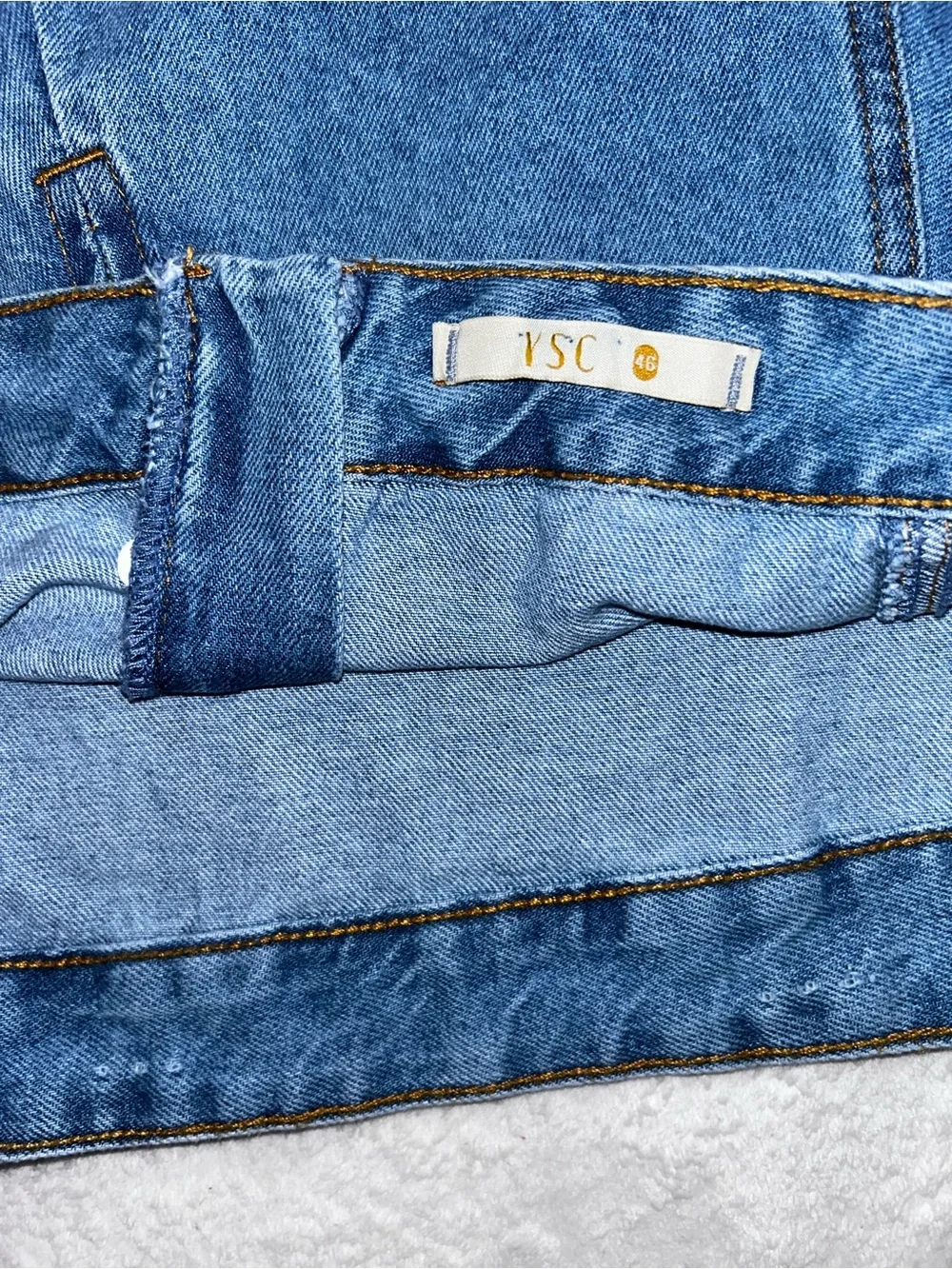 Y. S. C. Jean Skirt